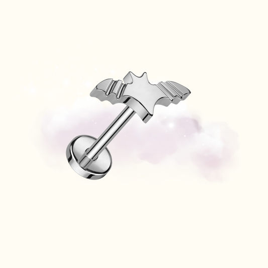 Bat Studs - Silver