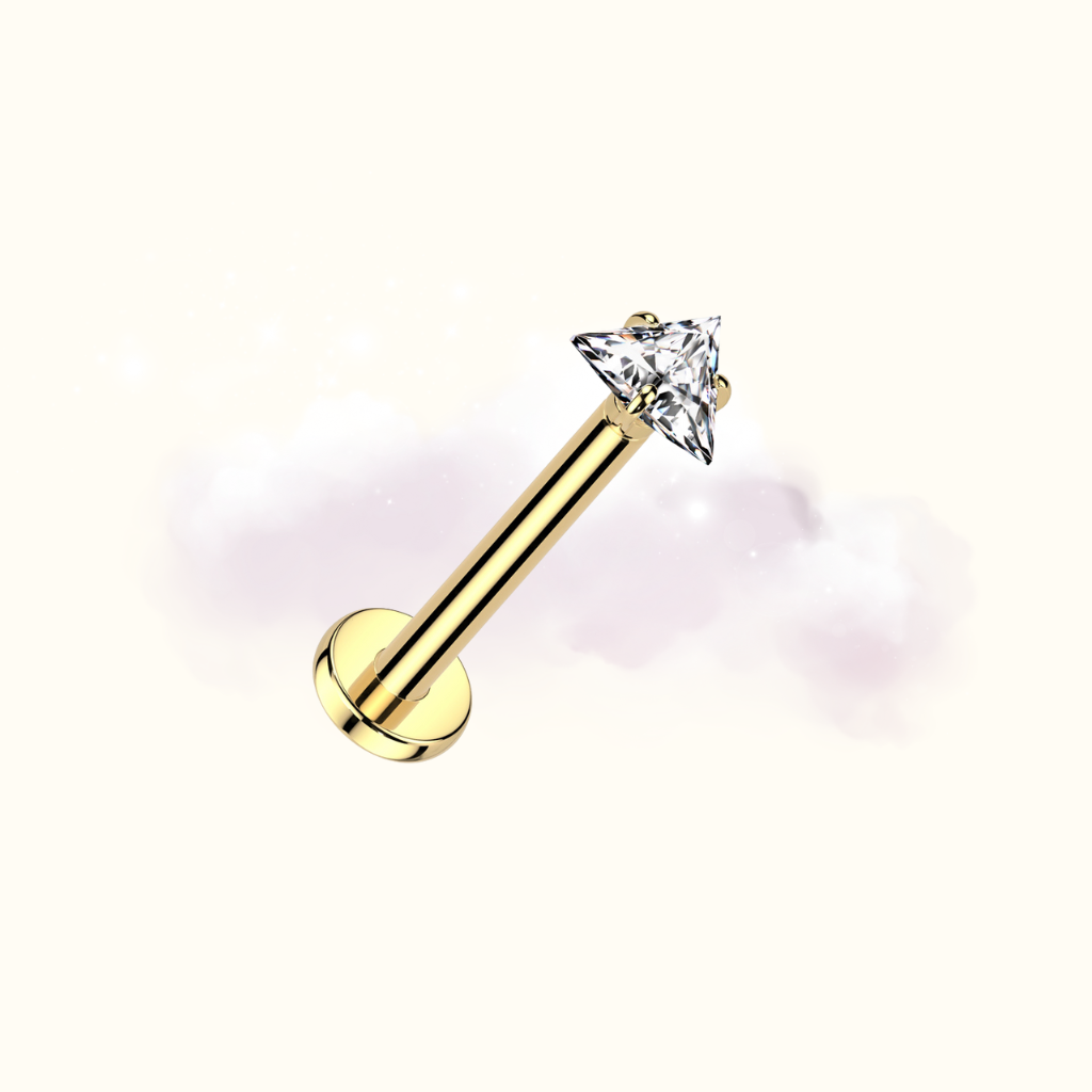 Prism Studs - Gold