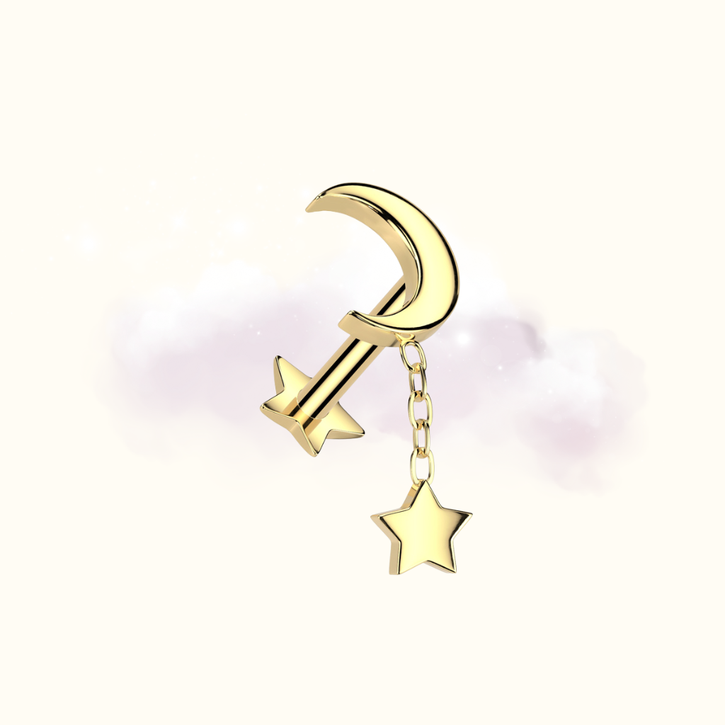 Lullaby Studs - Gold