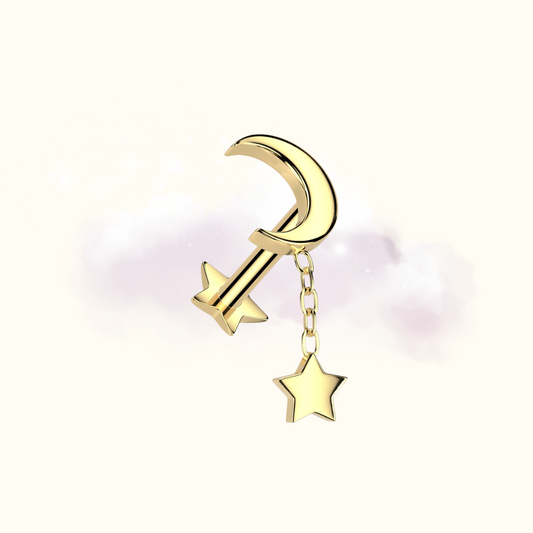 Lullaby Studs - Gold
