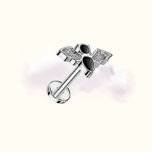 Midnight Studs - Silver