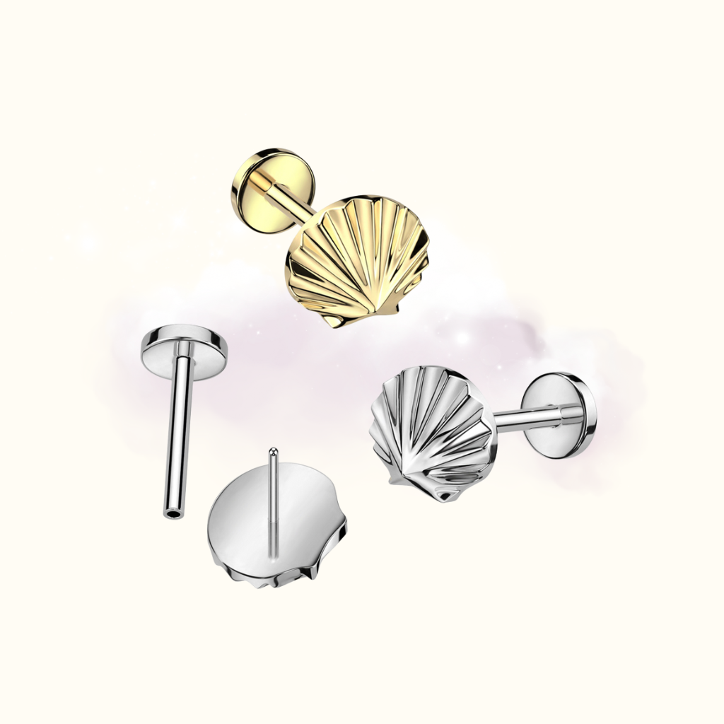 Ariel Studs - Gold