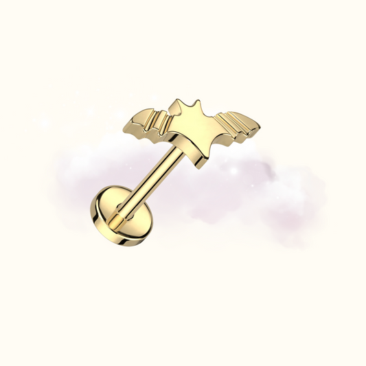 Bat Studs - Gold