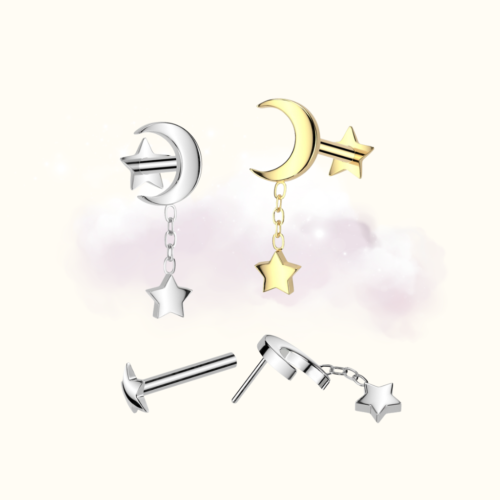 Lullaby Studs - Gold