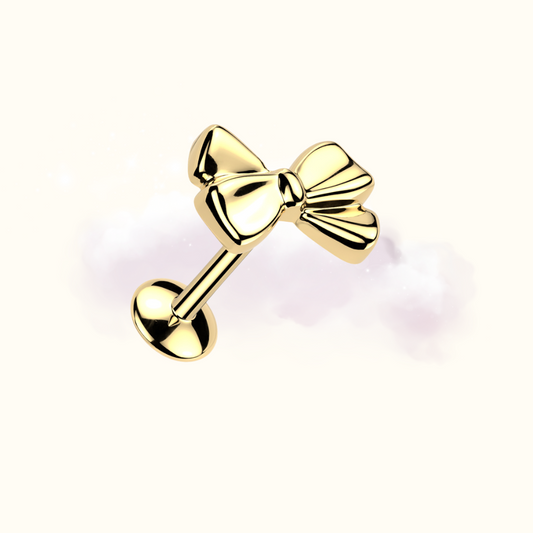 Bow Studs - Gold