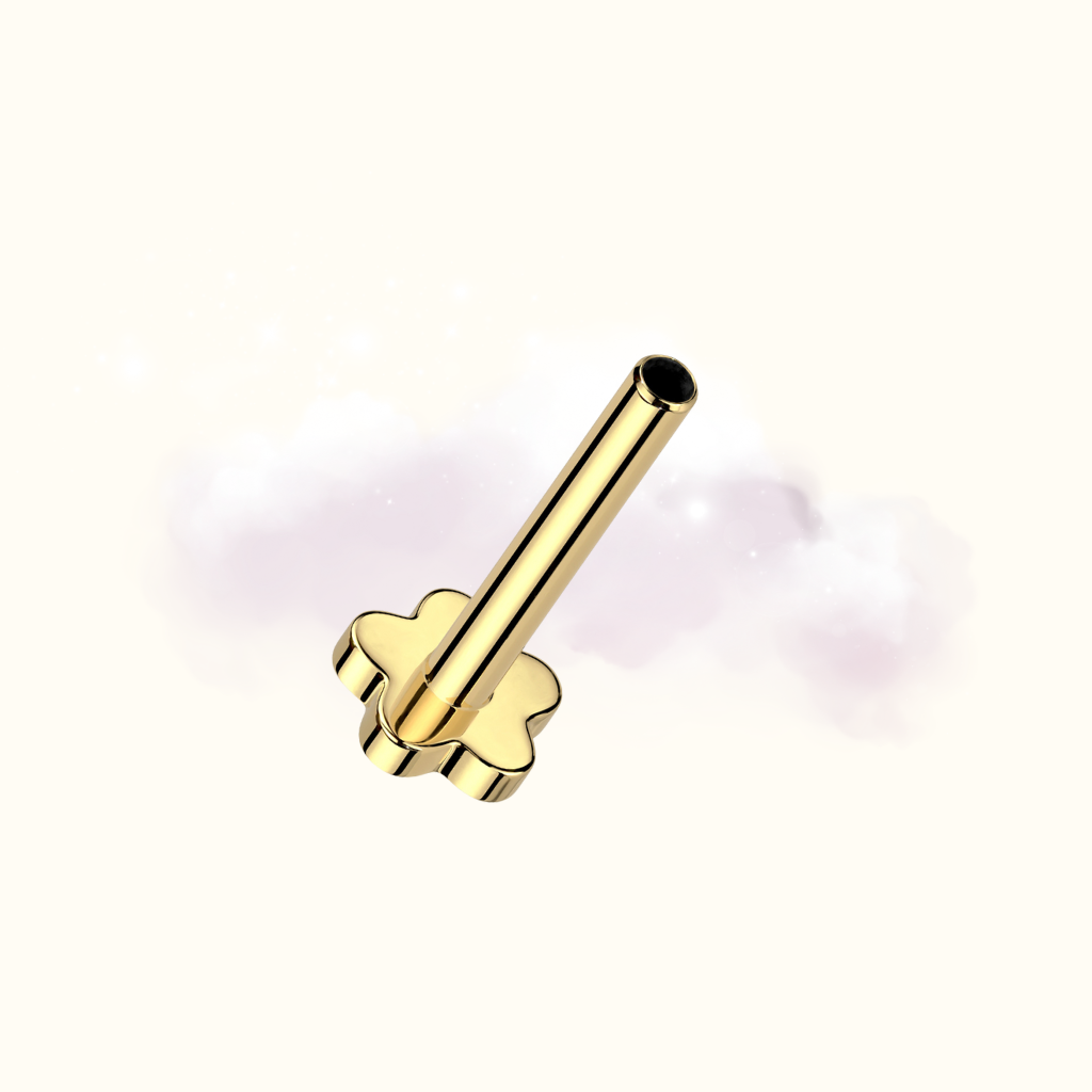 flower base gold