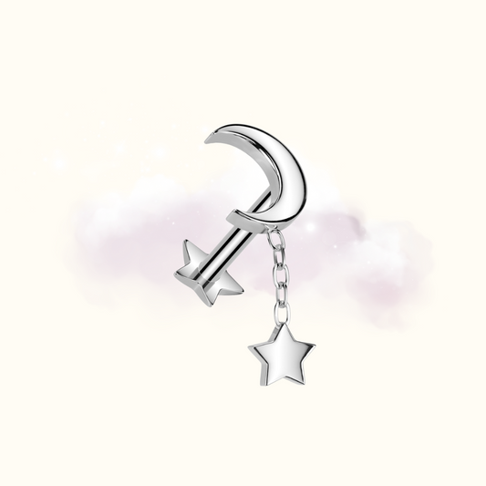 Lullaby Studs - Silver