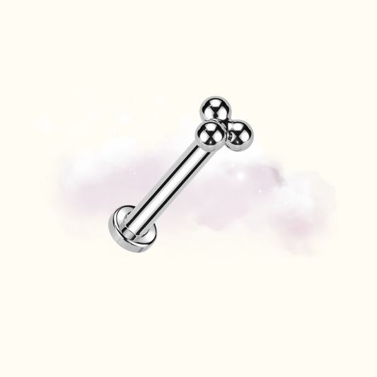 Trinity Studs - Silver