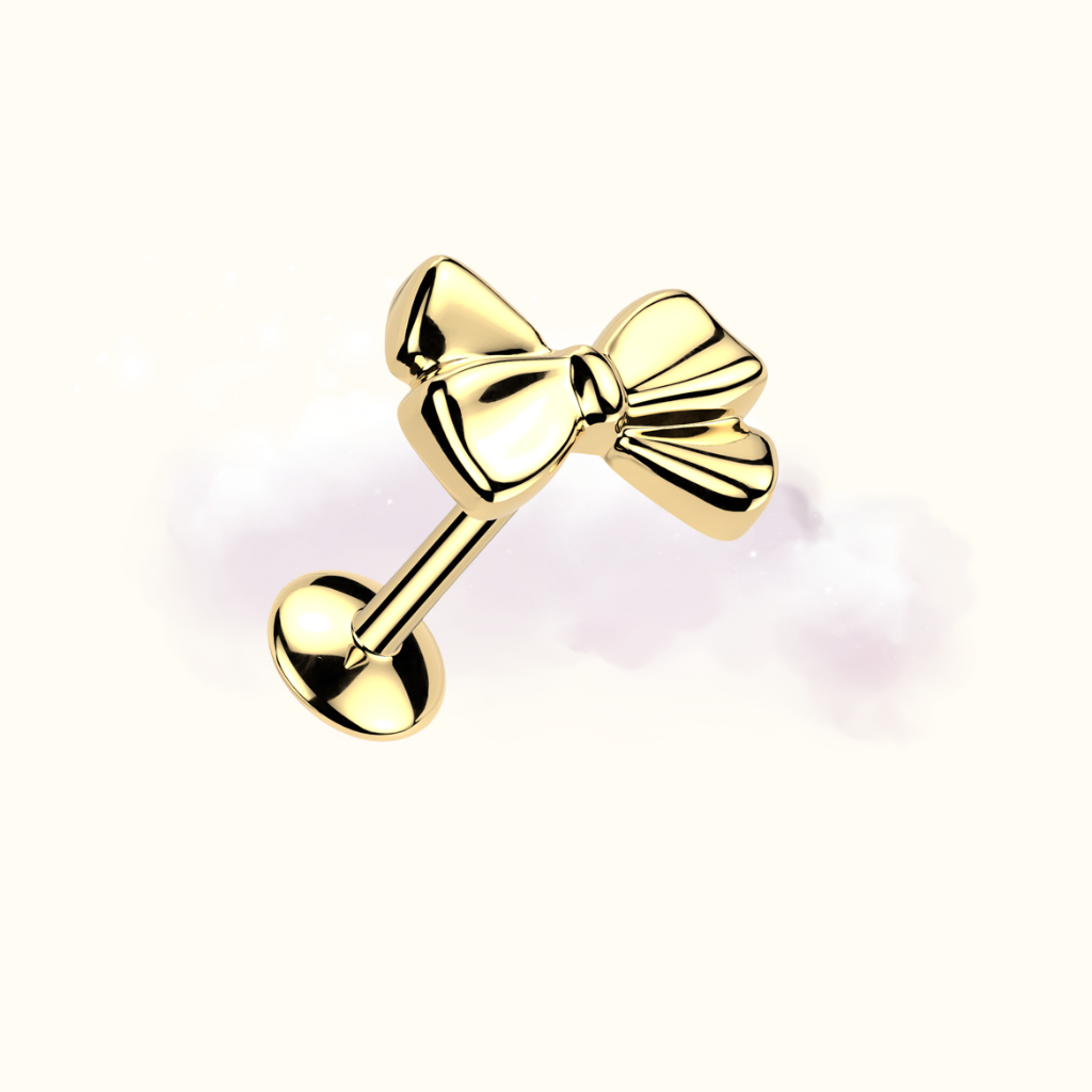 Bow Studs - Gold